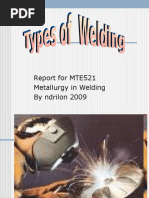 Types of Welding