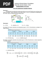Lista de Exercícios Ciclo Rankine Valendo Pontos (Resolvida)
