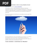 Cloud Faça Você Mesmo