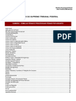 ___STF- Súmulas Penais e Processuais Penais Por Assunto (Atualizadas Até Janeiro de 2016- Profa._ Ana Cristina Mendonça CERS