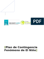 Plan de Contingencia Cluster SAN Fenomeno Del Niño 2014rev Unicef