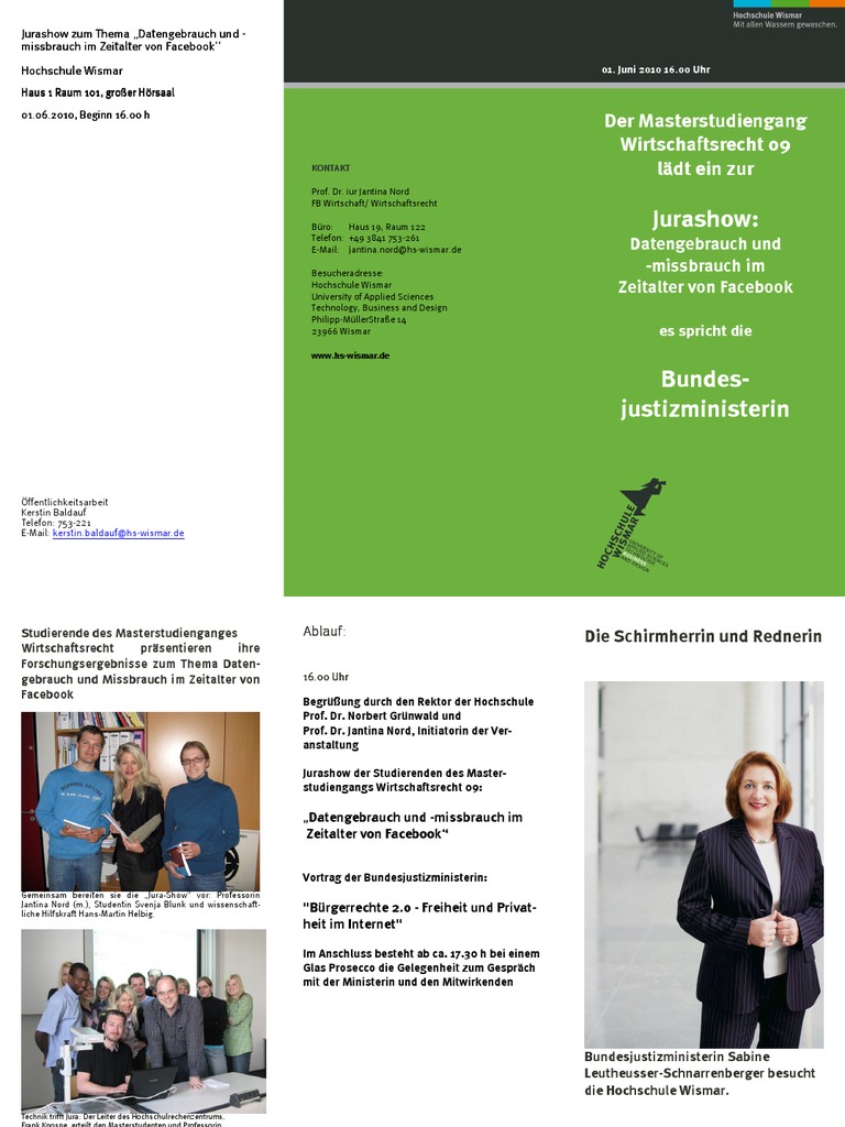 Jurashow Der Masterstudiengang Wirtschaftsrecht 09 Ladt Ein Zur