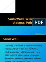 SonicWall Wireless Access Point