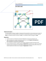 4.1.2.9 Packet Tracer - Documenting the Network Instructions