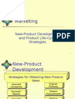 Marketing: New-Product Development and Product Life-Cycle Strategies