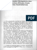 A Expressão Obrigatória Dos Sentimentos [Mauss]