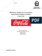 Análisis del seguimiento mediático de la marca Coca-Cola