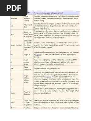 Console Commands Leisure Computing And Information Technology