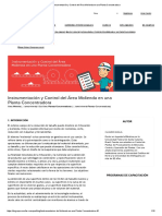 Instrumentación y Control Del Área Molienda en Una Planta Concentradora