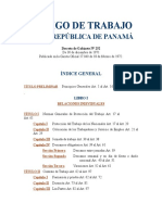 Código de Trabajo Panama