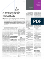 Trazabilidad y Seguimiento en El Transporte de Mercancías-Revista - Transporte - Integral - Transporte - de - Mercancias