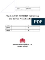 Guide To OSN 3500 SNCP Networking and Service Protection Routing