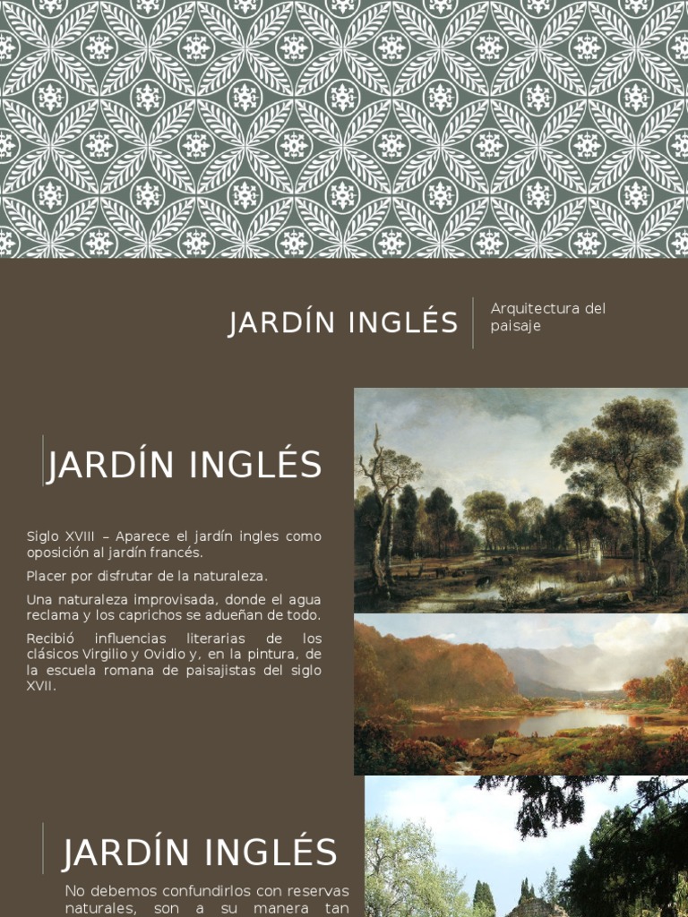 Jardín Inglés | PDF | Parques | Paisaje