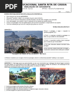 Atividades de Geografia - Categorias de Análise - Setores Da Economia