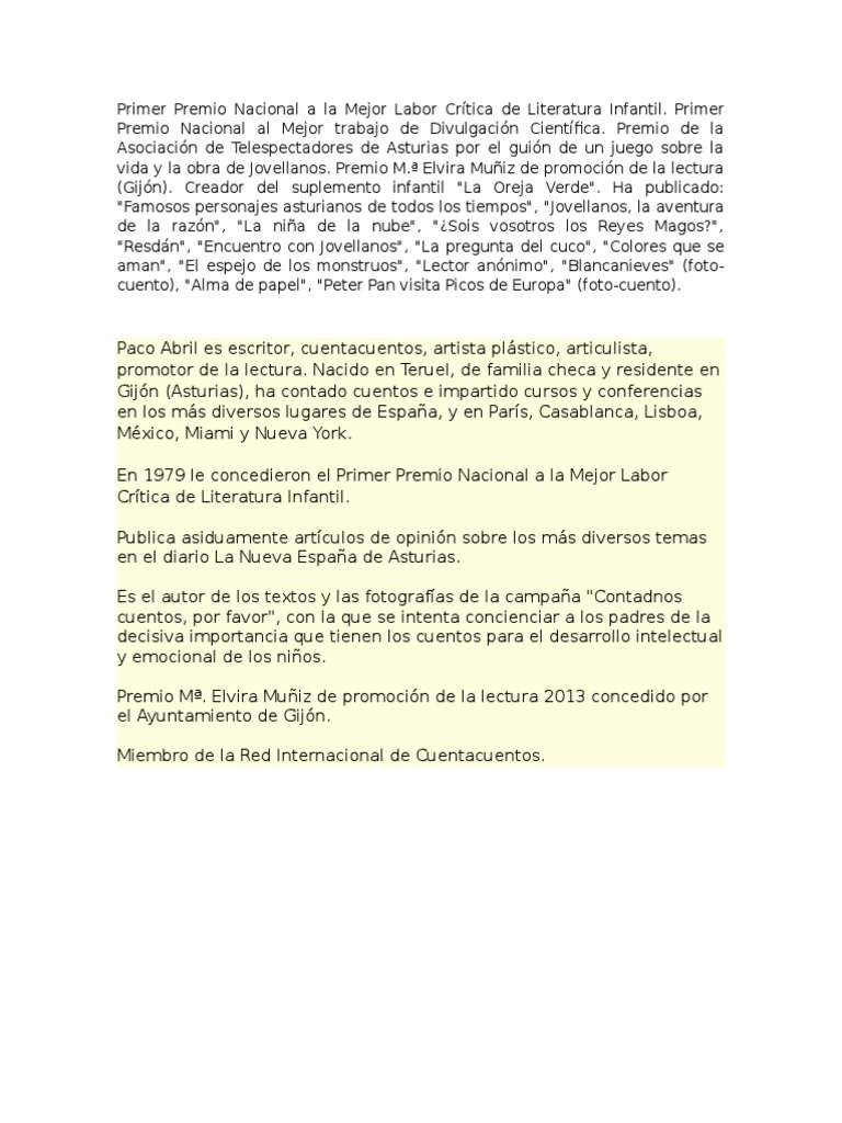 Biografía Paco Abril PDF