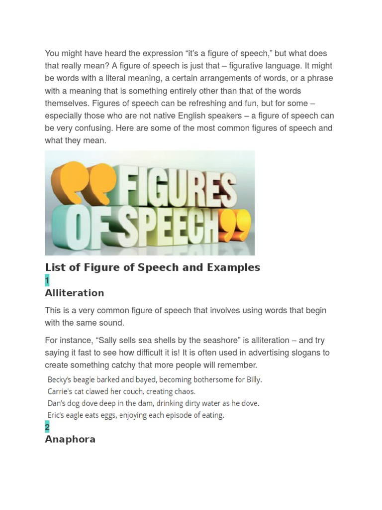 Figures Of Speech Metaphor Morality