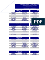 Fixture 2016-2017 Primera Division
