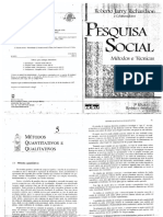 Richardson PESQUISA SOCIAL MÉTODOS E TÉCNICAS