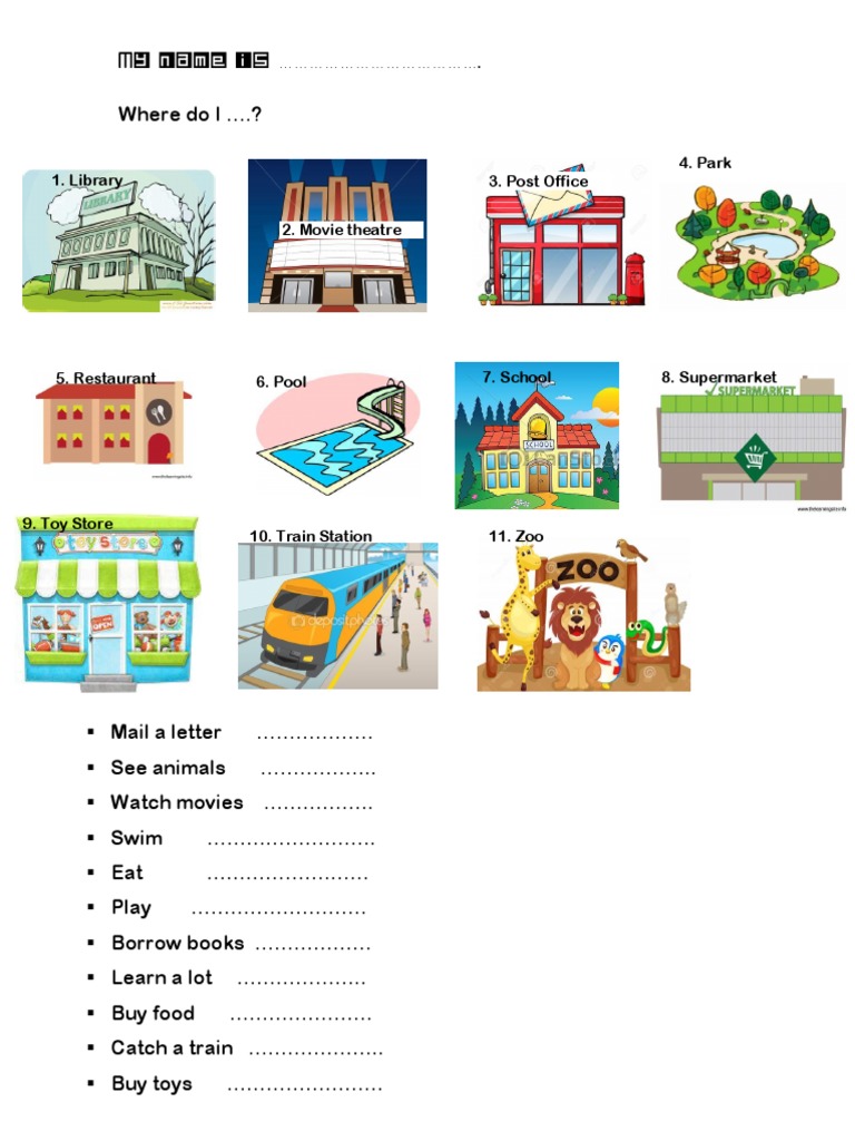 Location Matching Activity Guide | PDF