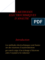 Methodes Electrochimiques