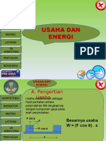 Usaha Energi (Materi)