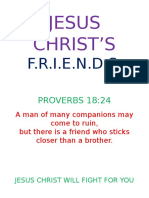 Jesus Is A Friend