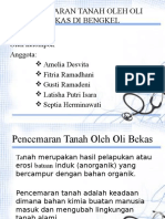 Pencemaran Tanah Oleh Oli Bekas