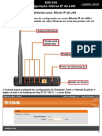 DIR-610Alterar Ip de Lan