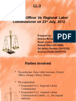 Project Officer Vs Regional Labor Commissioner On 23rd