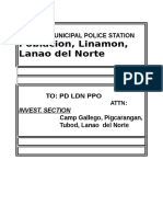 Poblacion, Linamon, Lanao Del Norte: Linamon Municipal Police Station