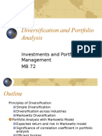 Portfolio Analysis and Selection 1