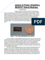 MOSFET PA - PDF PDF