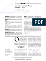 Treatment of Oral Erosive Lichen Planus With 1% Pimecrolimus Cream