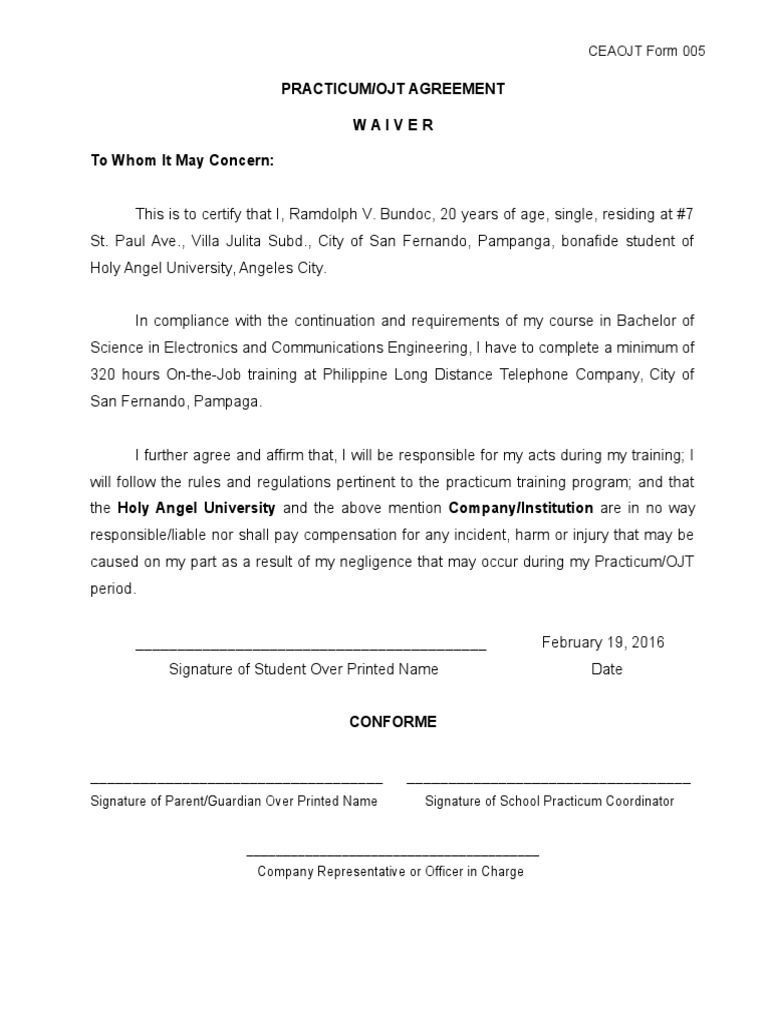 DoleFormAndWaiver Ram PDF Apprenticeship Government