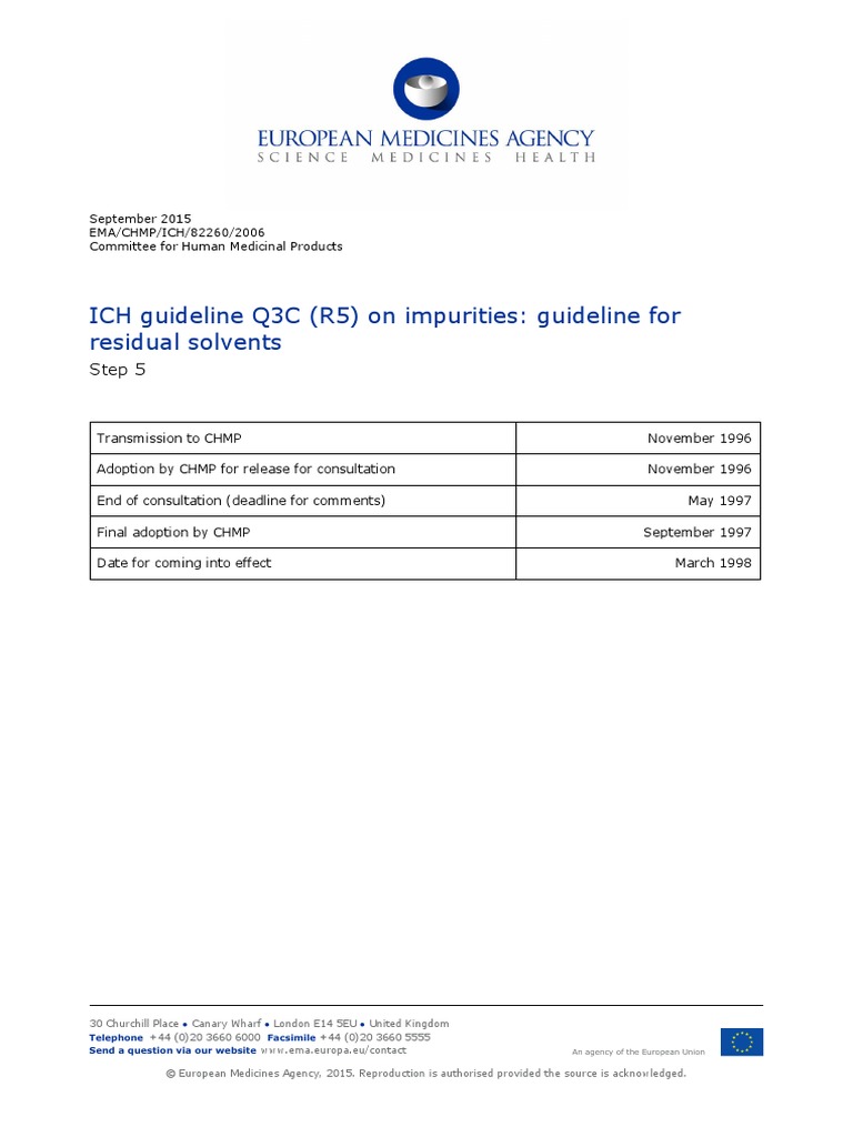 Ich q3c r4 pde factors download free pdf solvent toxicity