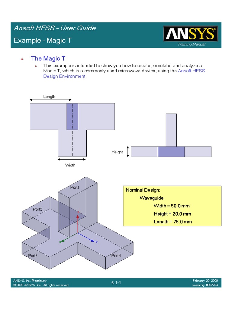 Ansoft hfss examples
