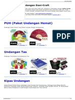 Daftar Harga Undangan Dani Craft PDF