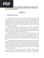 Download ANALISIS PENGGUNAAN ANTIBIOTIK GENERIK PADA PASIEN RAWAT JALAN DI PUSKESMAS NANGGULAN KULON PROGO YOGYAKARTA SELAMA TAHUN 2004docx by jumriaty SN322723466 doc pdf