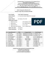 Daftar Nama Mahasiswa P4