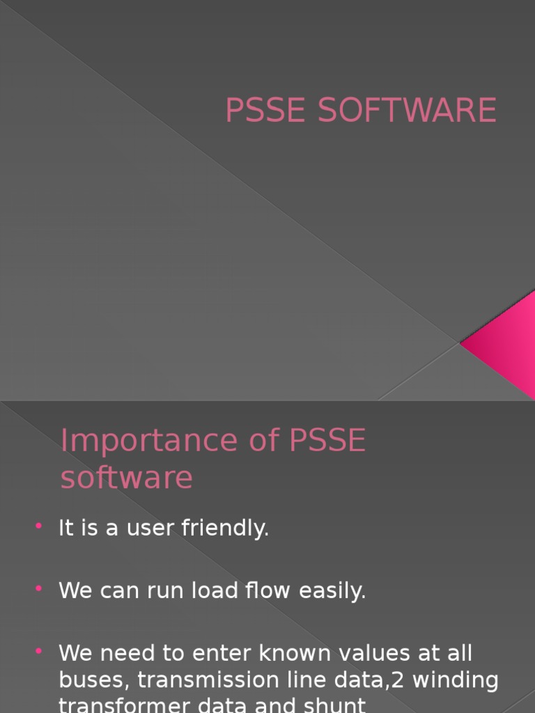 Psse | PDF