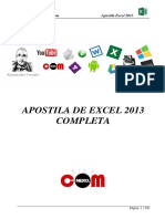 Apostila Excel 2013