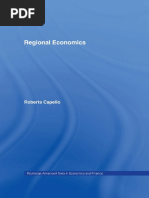 IntroductionBook Regional Economics Capello