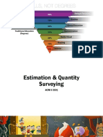 Quantity Estimation for Civil Construction Management