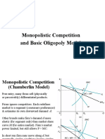 Monopolistic Competition and Basic Oligopoly Models Explained