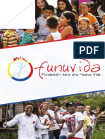 Brochure Funuvida, Fundación para Una Nueva Vida 2016