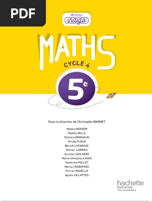 Mission Indigo 5eme Correction