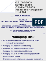 Overview of Iso 31000 Iso-Iec 31010 & Iso Guide 73