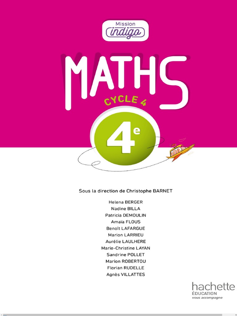 Mission Indigo 4ème - Exercices Corrigés