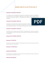 Precedentes Derecho Al Consumidor PDF