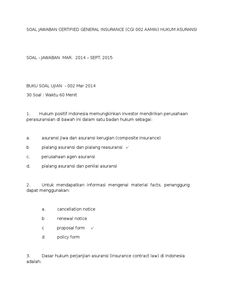 Contoh Soal Dan Jawaban Hukum Dagang Lanjutan Belajar Buku